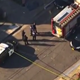 Emergency personnel in the Oakland, Calif., neighborhood of 30th and Linden streets
YouTube screenshot